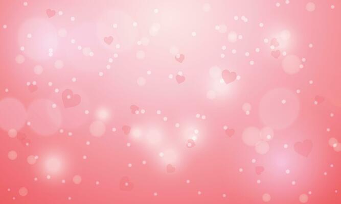 Vector blurred valentine's day background design