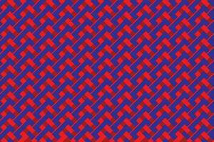 illustration abstraction of blue and red line with deep red background. vector