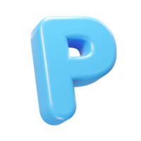 alfabeto testo effetto illustrazione trasparente elemento png