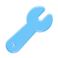 outils icône 3d le rendu élément illustration png