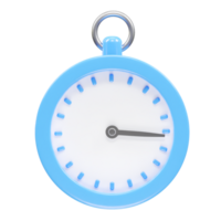 Stopwatch icon rendering 3d illustration element png