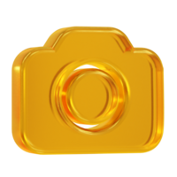 Kamera Symbol Illustration 3d machen Element png