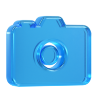 camera icoon illustratie 3d geven element png