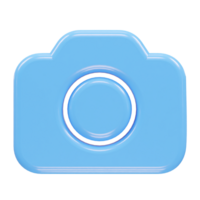 camera icoon illustratie 3d geven element png