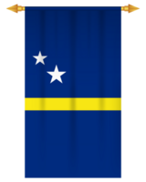 Curacao bandiera verticale calcio bandierina png