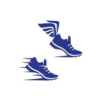 zapatilla de deporte símbolo icono vector imagen