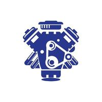 Car engine symbol icon vector image
