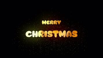 merry christmas typo and font alpha channel green screen transparent isolated video