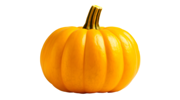 ai genererad stänga upp Foto av ett färsk, gott, orange och stor pumpa. transparent png inuti