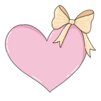 heart with bow png