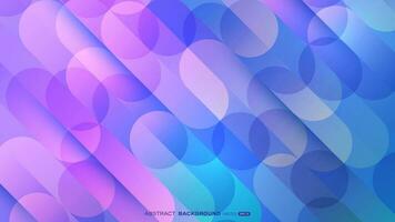 Abstract background with geometric dynamic colorful gradient shape vector