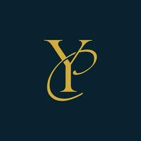 yc o cy logo. empresa logo. monograma diseño. letras y y C. vector