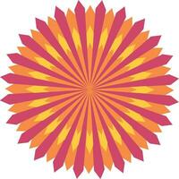 abstract background with stars mandala design for decoration and designing vector