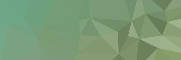 abstract modern green colorful background with triangles vector