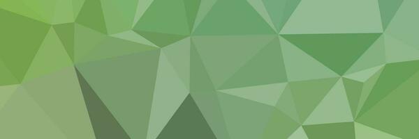 abstract modern green colorful background with triangles vector