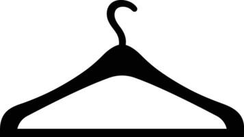 ropa percha icono en plano estilo. aislado en utilizar en lavadero, armario. adecuado habitación símbolo para informacion gráficos, diseño elementos, vector para aplicaciones y sitio web