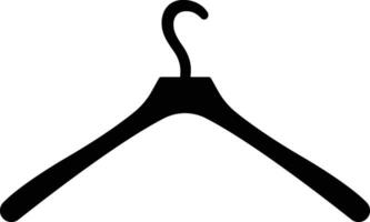 Clothes Hanger Icon in flat style. isolated on use in Laundry, Wardrobe. Fitting Room Symbol for Info Graphics, Design Elements, vector for apps and website