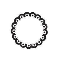 Circular decorative elements for related graphic purpose. Circular frame ornamental graphic elements. vector