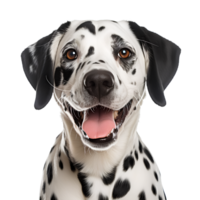 AI generated Cute and fun dogs on transparent background PNG