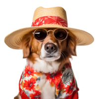 AI generated Cute and fun dogs on transparent background PNG