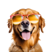 AI generated Cute and fun dogs on transparent background PNG