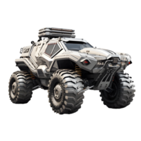 AI generated Modern concept car off road vehicle png