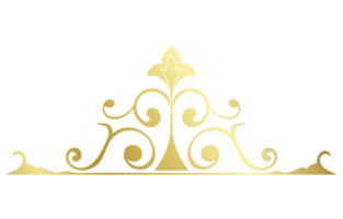 golden Jahrgang Rand elegant Hintergrund, Marine Blau png