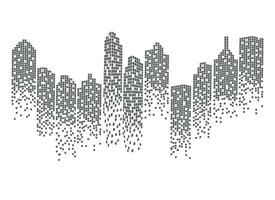 Modern City skyline vector