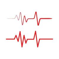 Health medical heartbeat pulse vector