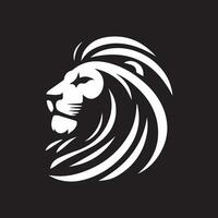 Lion Head Logo Vector Template Illustration Design