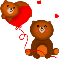 orsacchiotto orso san valentino giorno disegno png