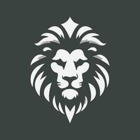 Lion Head Logo Vector Template Illustration Design