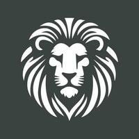 Lion Head Logo Vector Template Illustration Design