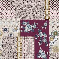 floral,camouglage,ornament,abstract pattern suitable for textile and printing needs vector