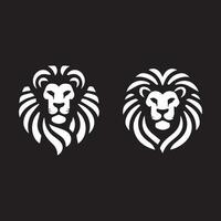 Lion Logo Set. Premium Design Collection. Vector Illustration