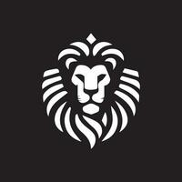 Lion Head Logo Vector Template Illustration Design