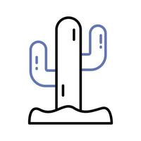 Cactus vector design, beautifully designed icon of dessert