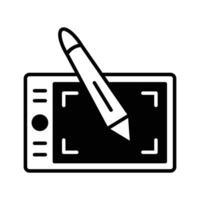 Check this beautiful icon of graphic tablet in trendy design style, drawing tablet vector