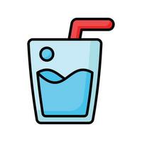 Get hold on this catchy vector of cold drink in modern style, easy to use