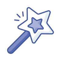 Magic wand stick vector, get hold on this amazing icon of magic stick vector