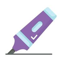 Modern and beautiful vector of highlighter, customizable icon of marker