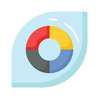 Check this beautifully designed icon of color palette in trendy style vector