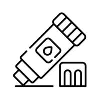 Check this beautiful vector of paint tubes in editable style, ready to use icon