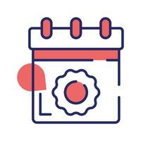 Get hold this catchy vector of calendar, concept icon of schedule