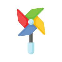 Kids plaything, an amazing icon of pinwheel in modern style, premium vector