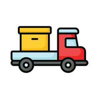 An amazing icon of express delivery in modern design style vector