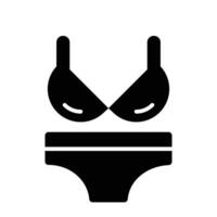 agarrar esta increíble icono de bikini, playa accesorio vector diseño