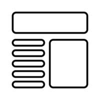 Take a look at this beautifully designed website wireframes, wireframing, layout, template icon vector