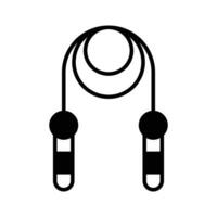 Check this amazing icon of skipping rope, fitness string, ready to use vector