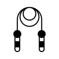 Check this amazing icon of skipping rope, fitness string, ready to use vector